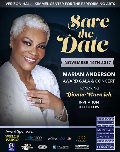 Dionne Warwick, archival honoree photograph
