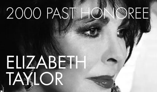 Elizabeth Taylor — photograph from the archived Marian Anderson Award website