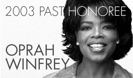 Oprah Winfrey — photograph from the archived Marian Anderson Award website